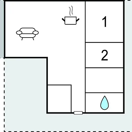 2 Bedroom In Hjørring