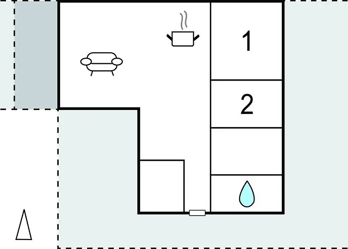 2 Bedroom In Hjørring
